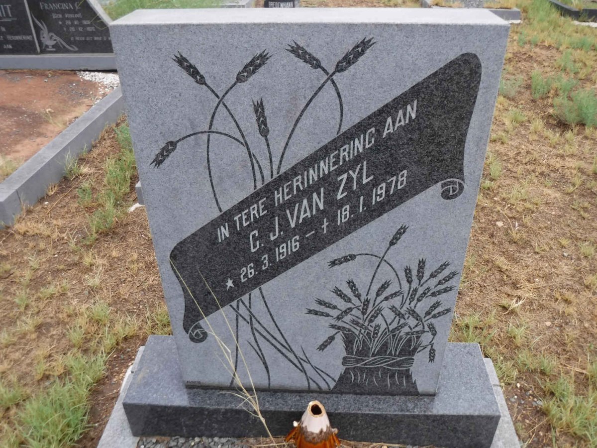 ZYL C.J., van 1916-1978
