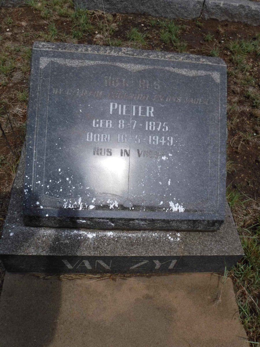 ZYL Pieter, van 1875-1949
