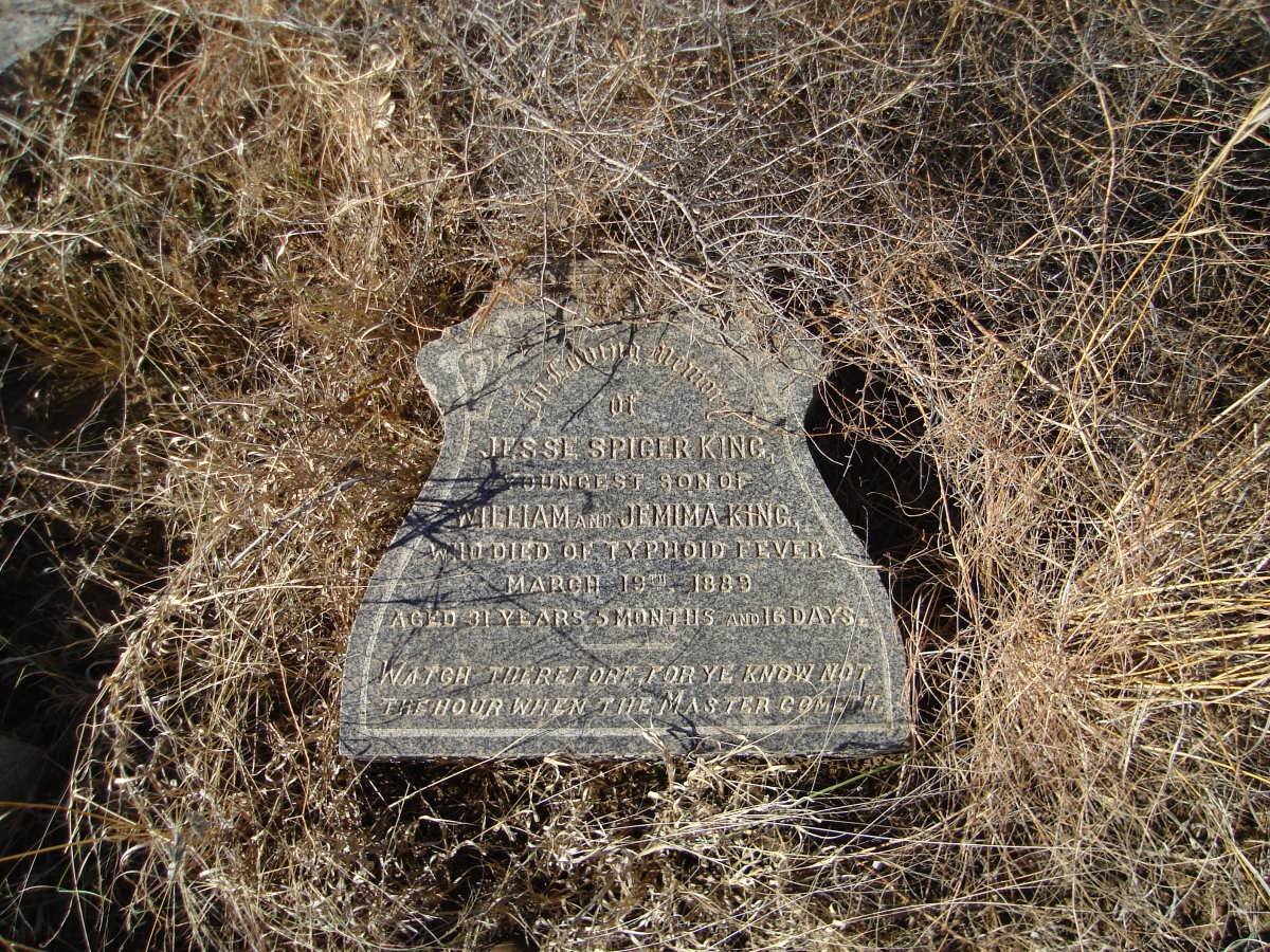 KING Jesse Spicer 1858-1889