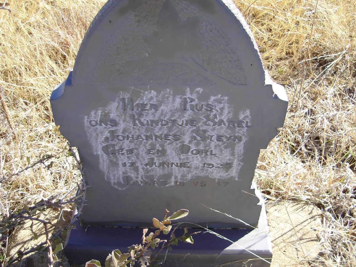 STEYN Sarel Johannes 1926-1926