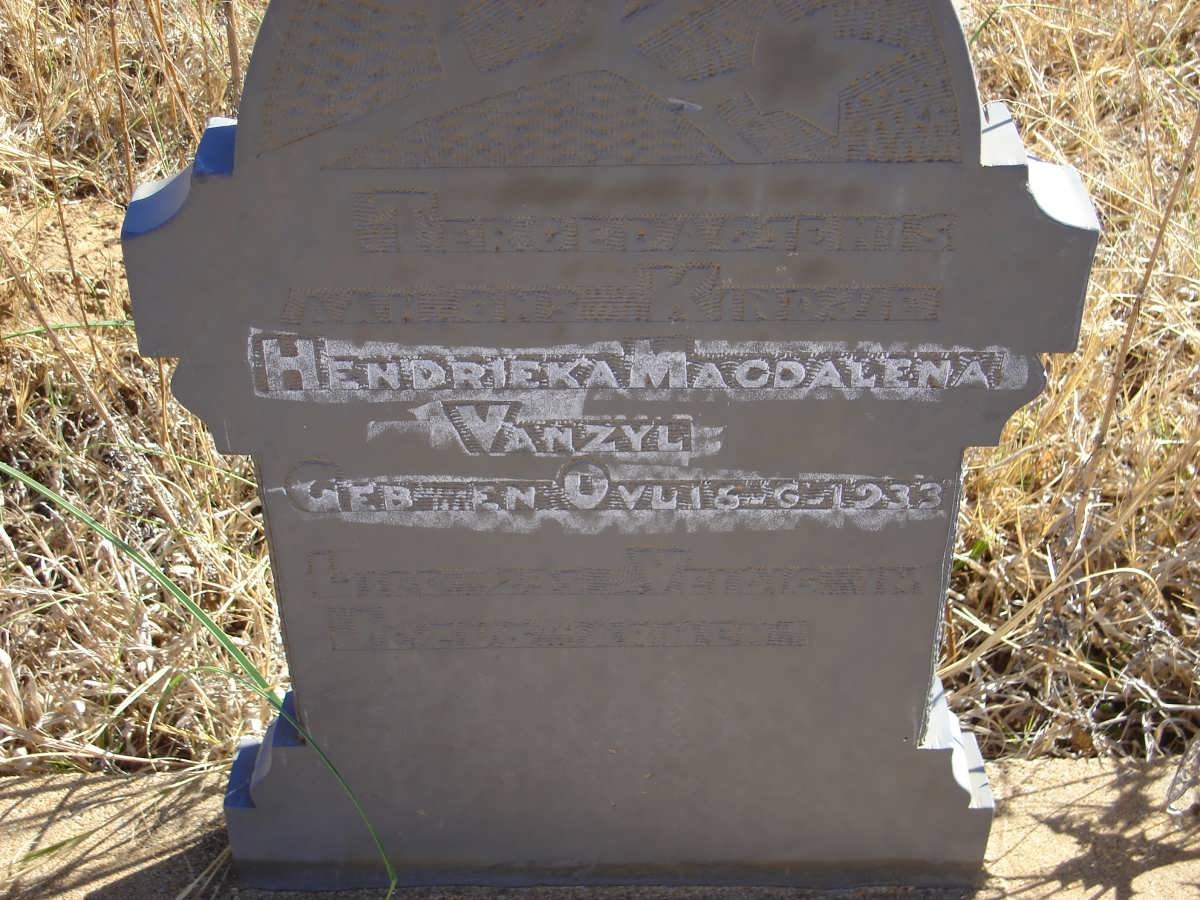 ZYL Hendrieka Magdalena, van 1933-1933