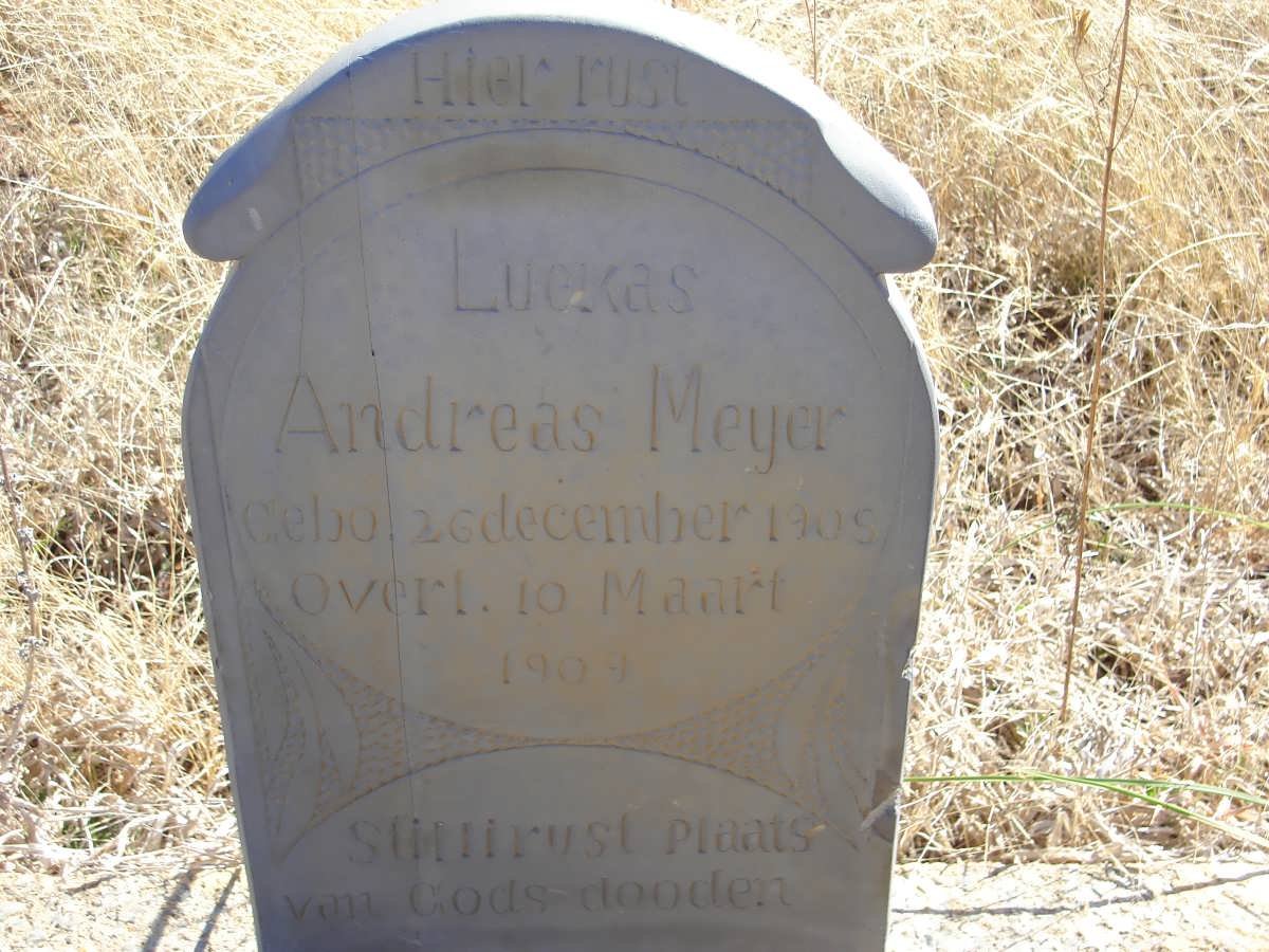 MEYER Lukas Andreas 1908-1909