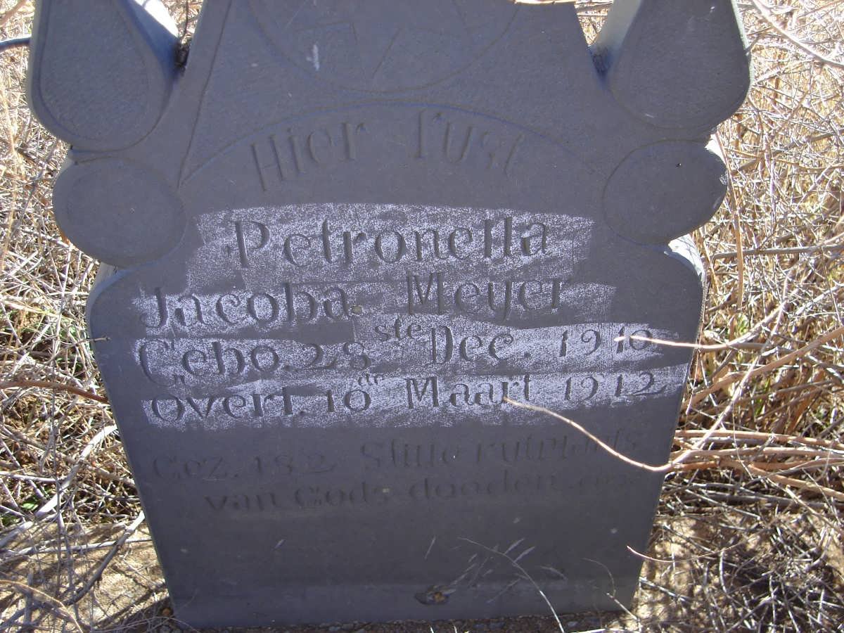 MEYER Petronella Jacoba 1910-1912