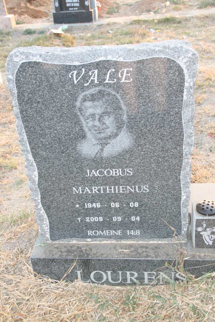 LOURENS Jacobus Marthienus 1946-2009