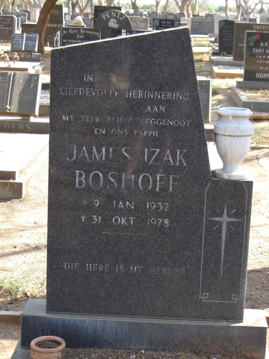 BOSHOFF James Izak