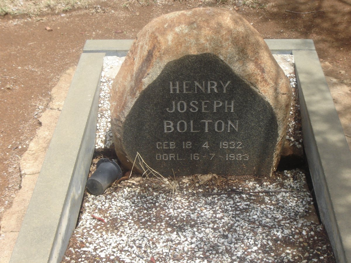 BOLTON Henry Joseph 1932-1983