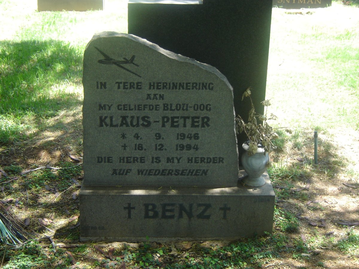 BENZ Klaus-Peter 1946-1994