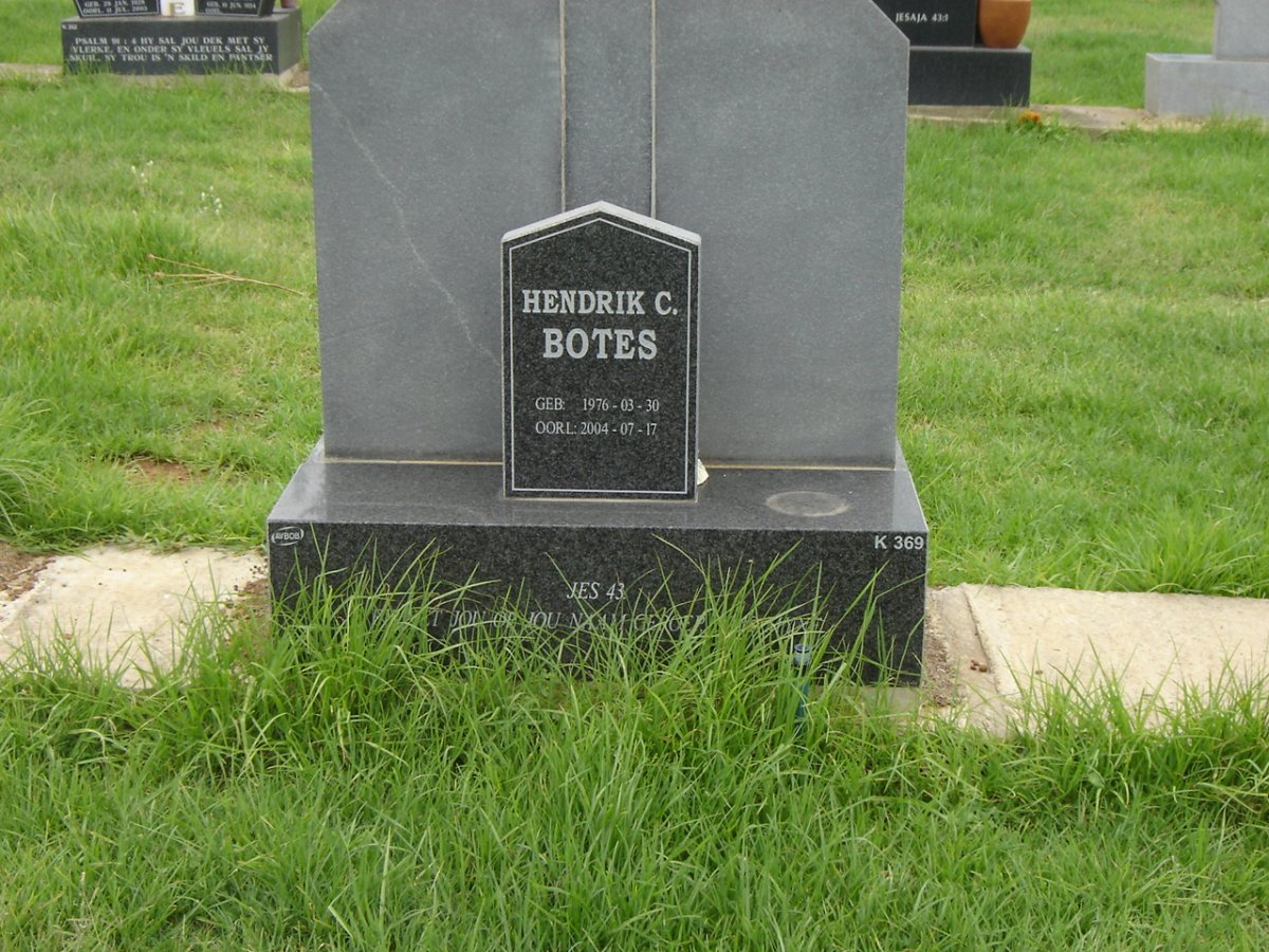BOTES Hendrik C. 1976-2004