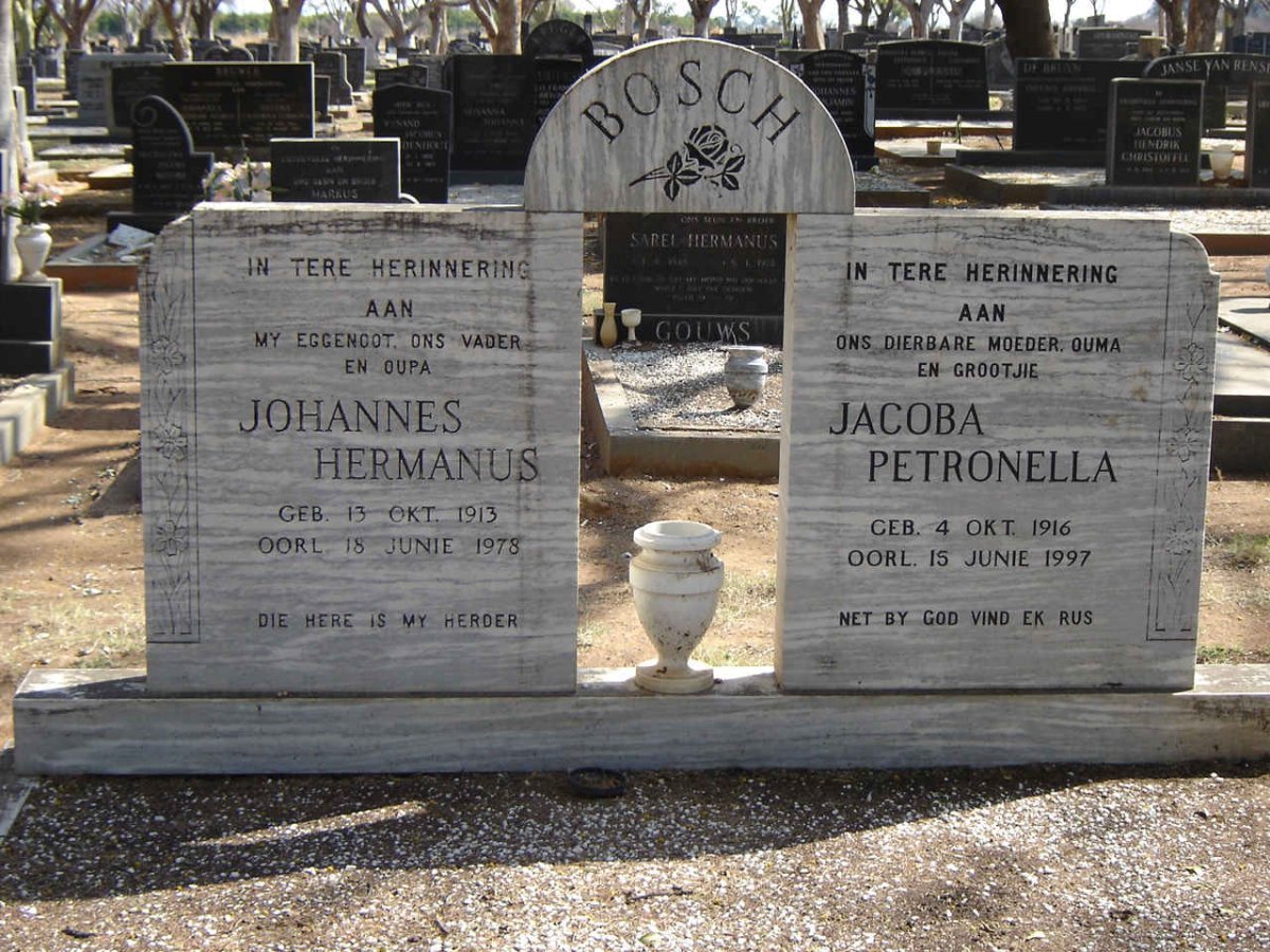BOSCH Johannes Hermanus