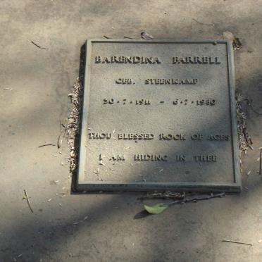 BARRELL Bernadina