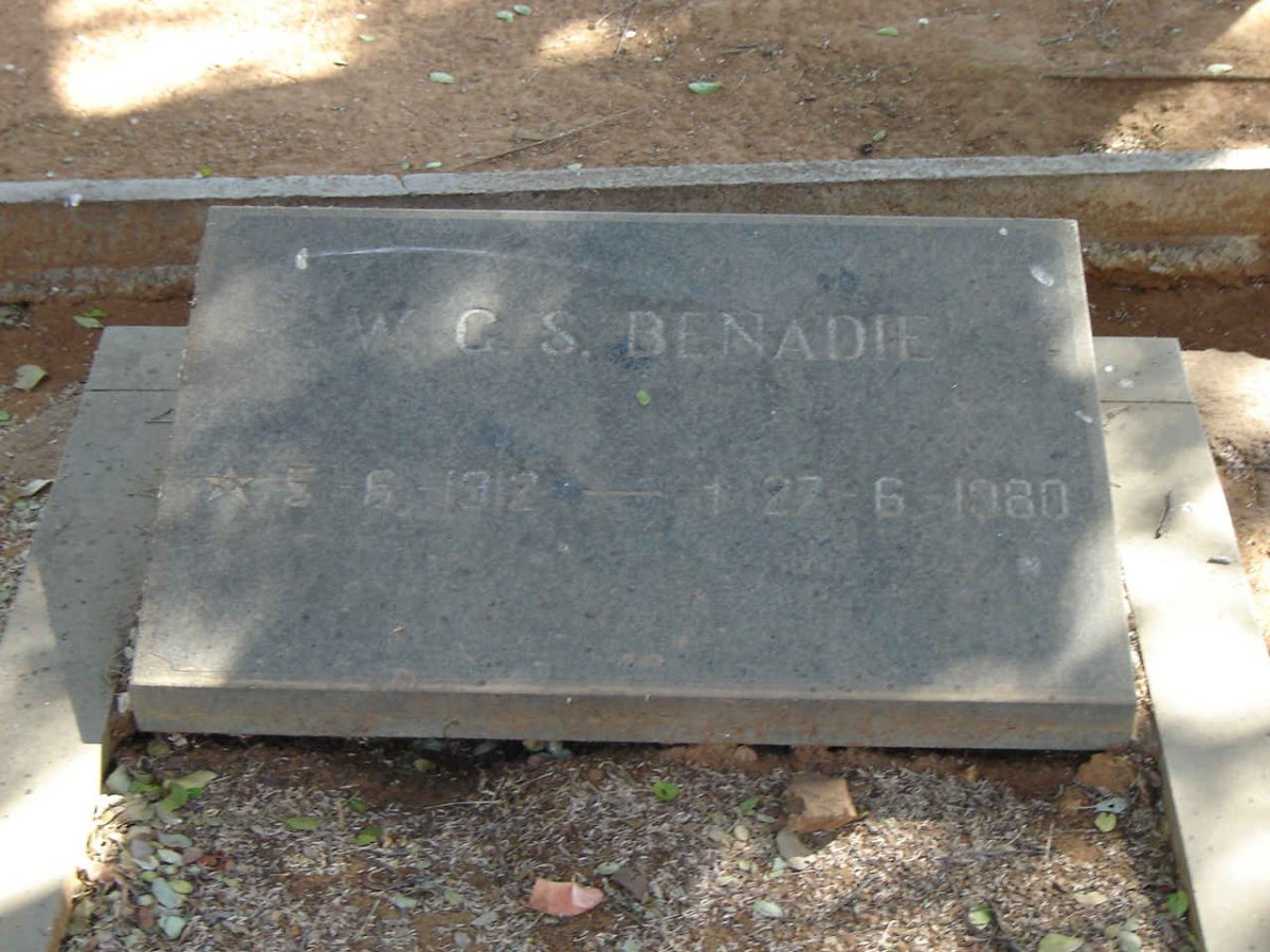 BENADIE W C S
