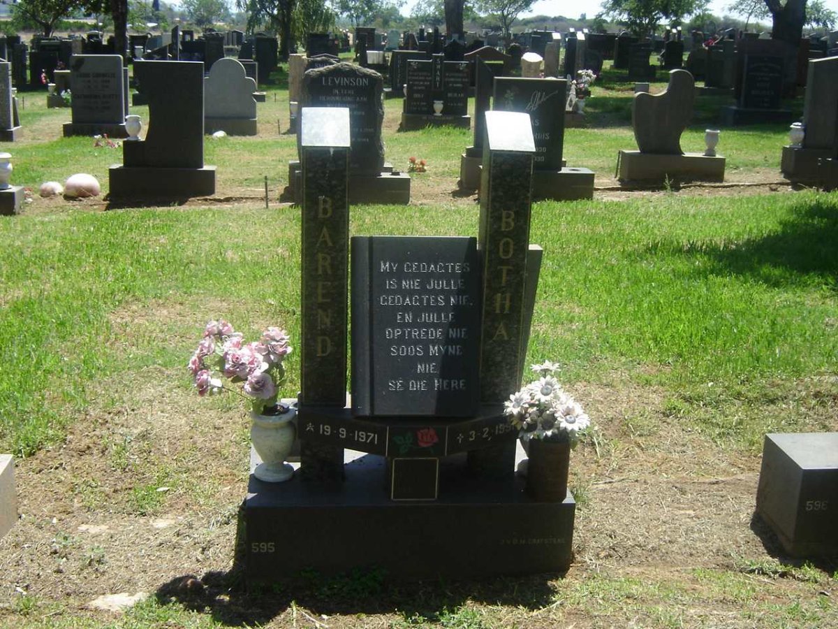 BOTHA Barend 1971-199?