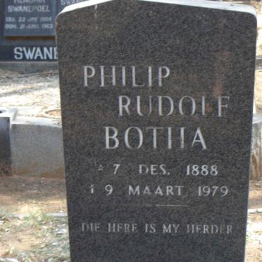 BOTHA Philip Rudolph 1888-1979