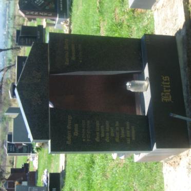 BRITS Robert George Davis 1935-1998 &amp; Roelina Aletta Susanna 1935-