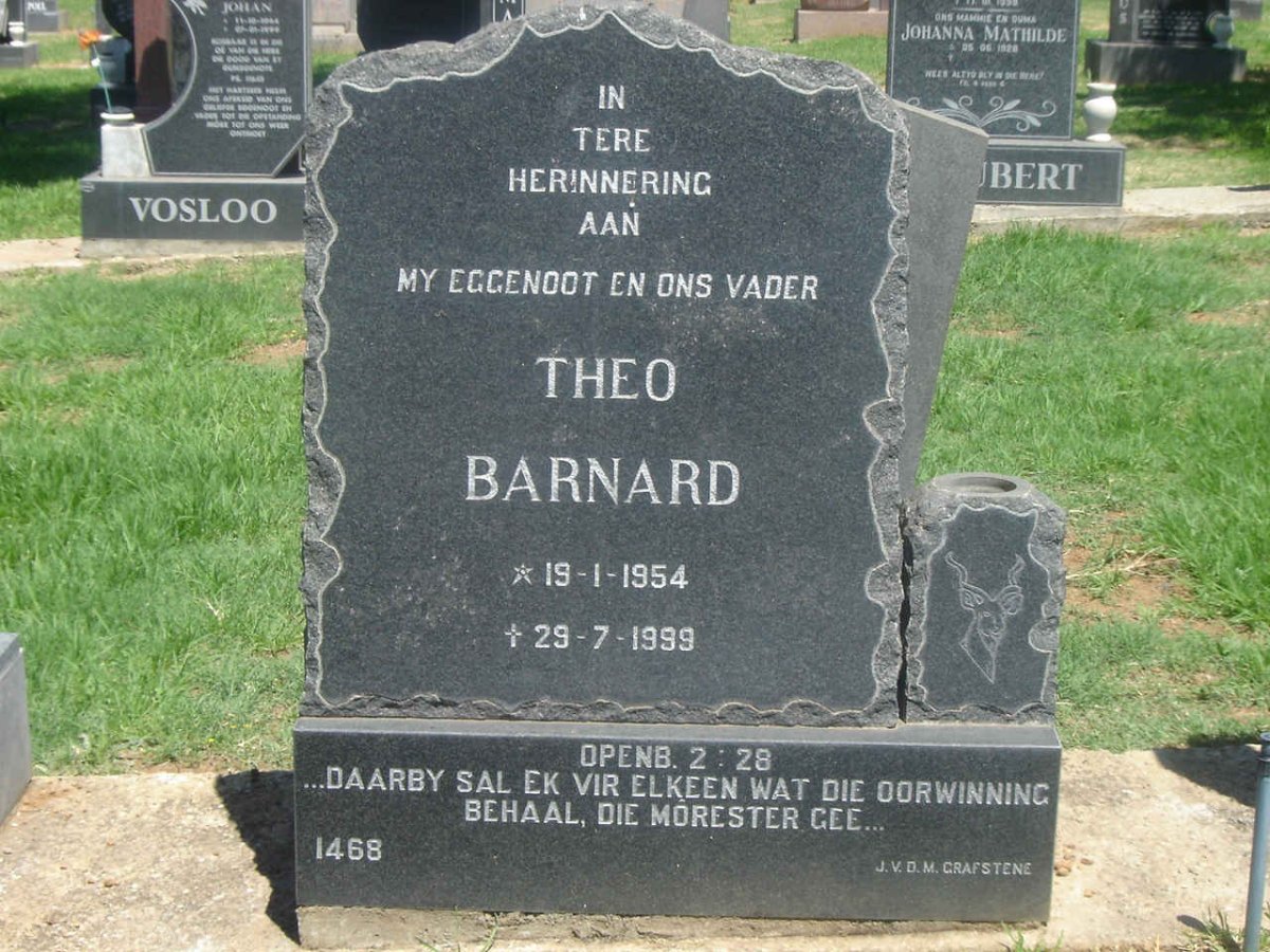 BARNARD Theo 1954-1999