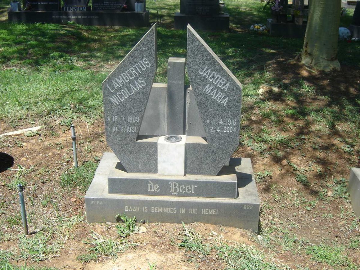 BEER Lambertus Nicolaas, de 1909-1991 &amp; Jacoba Maria 1916-2004