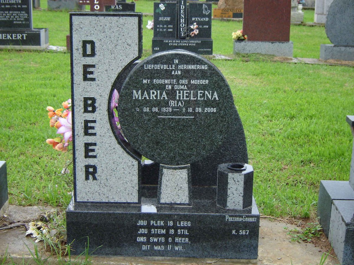 BEER Maria Helena, de 1939-2006