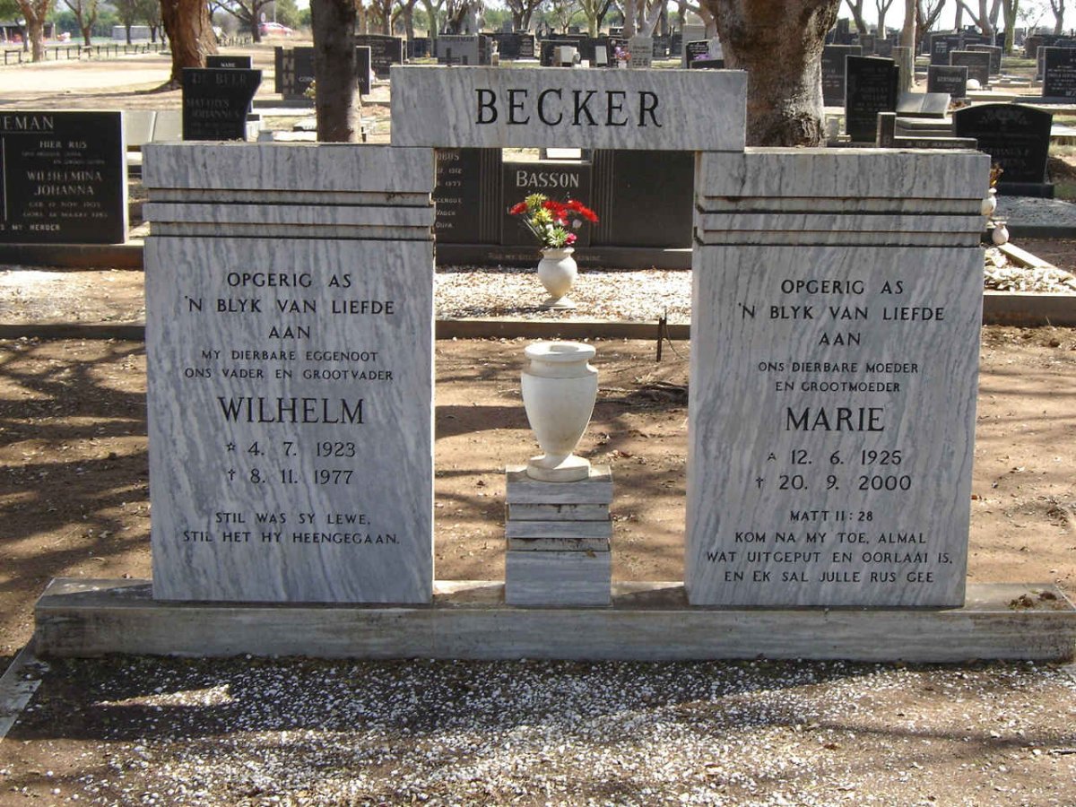 BECKER Wilhelm