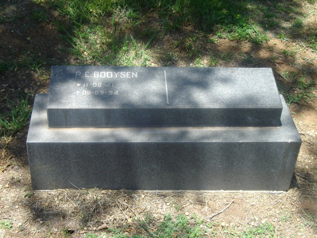 BOOYSEN P.E. 1941-1994