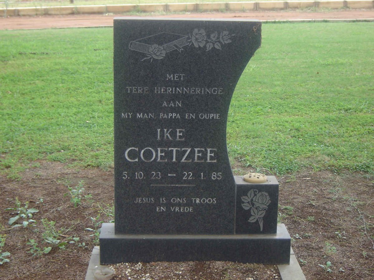 COETZEE Ike