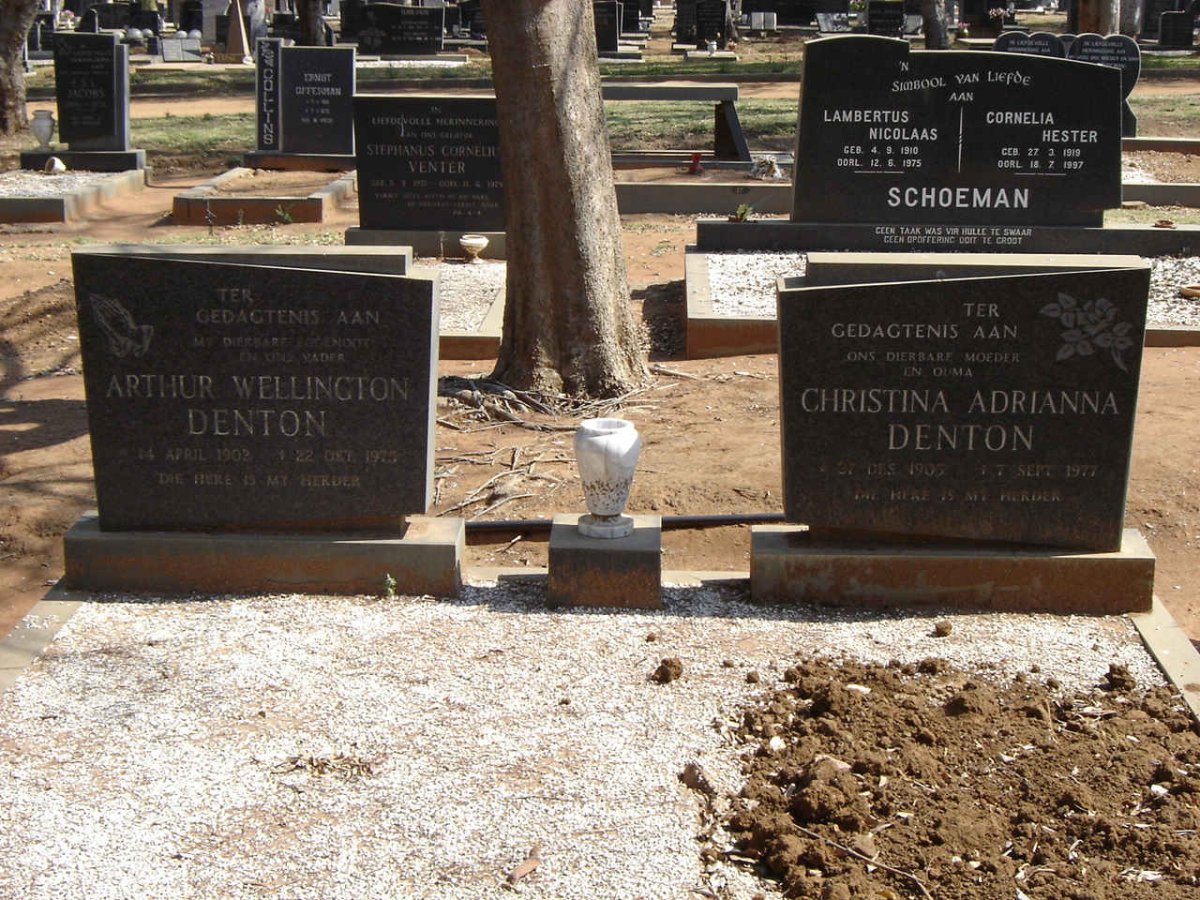 DENTON Arthur Wellington
