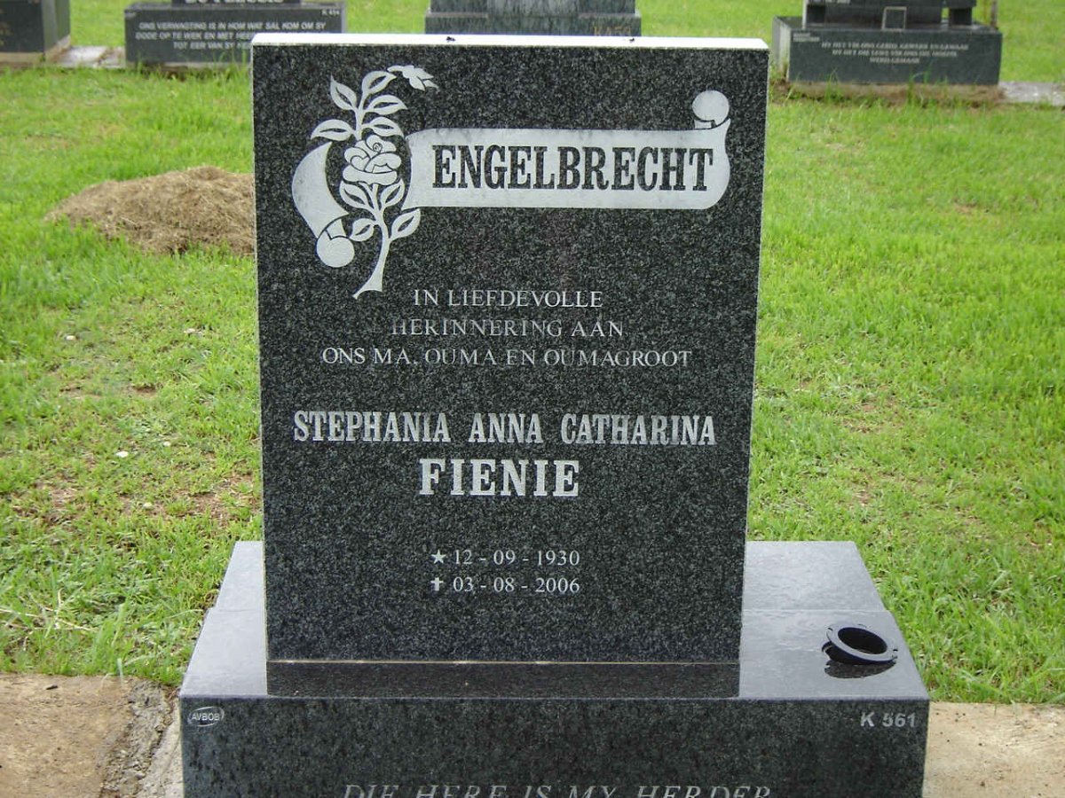 ENGELBRECHT Stephania Anna Catharina 1930-2006