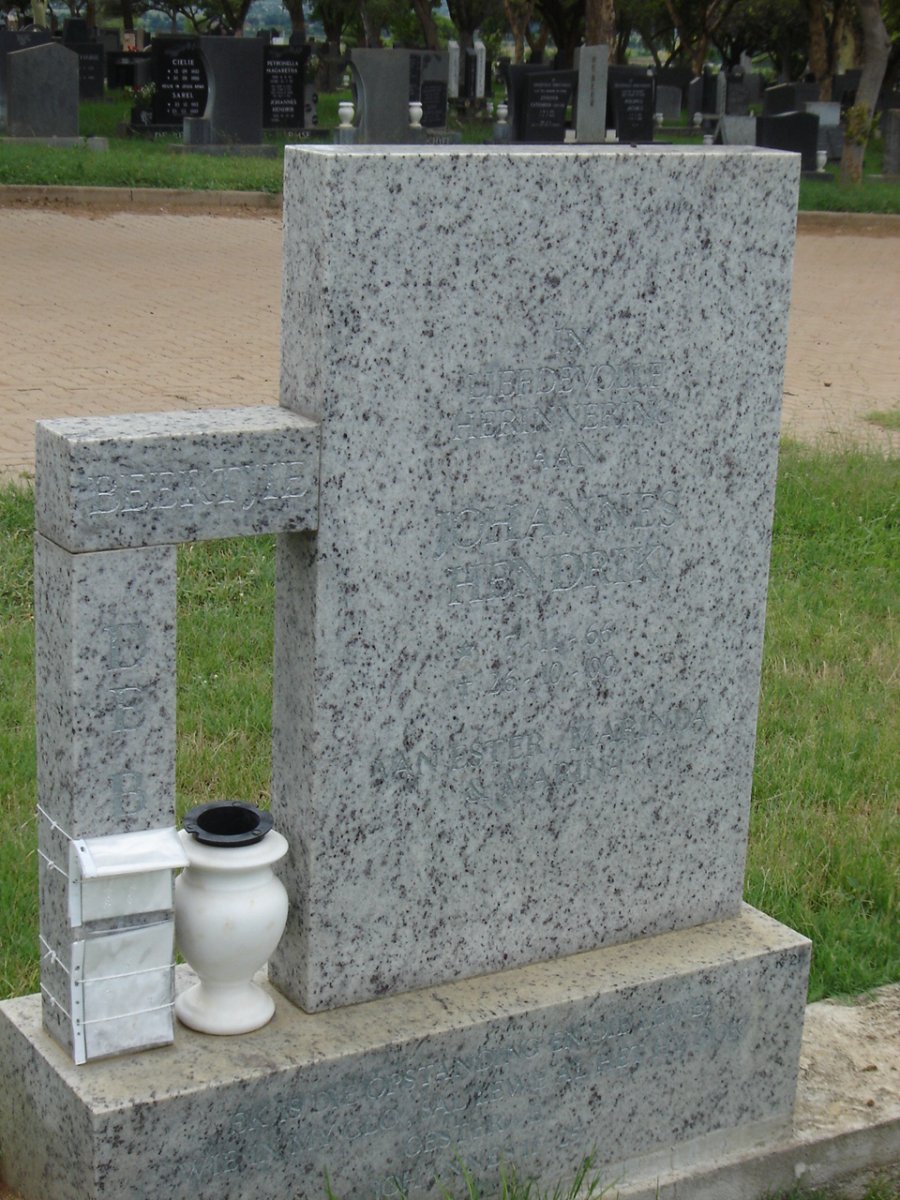 EBB Johannes Hendrik 1966-2000