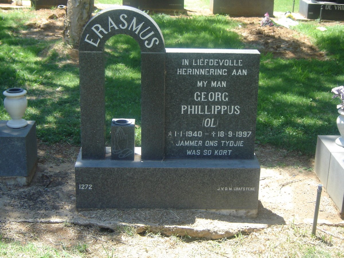 ERASMUS Georg Phillippus 1940-1997