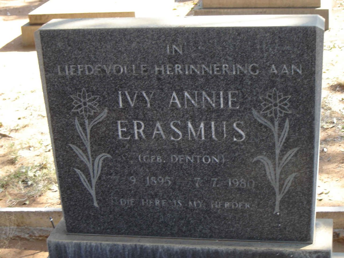 ERASMUS Ivy Anne.