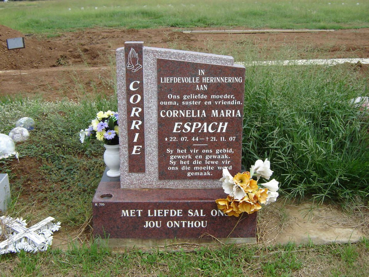 ESPACH Cornelia Maria 1944-2007