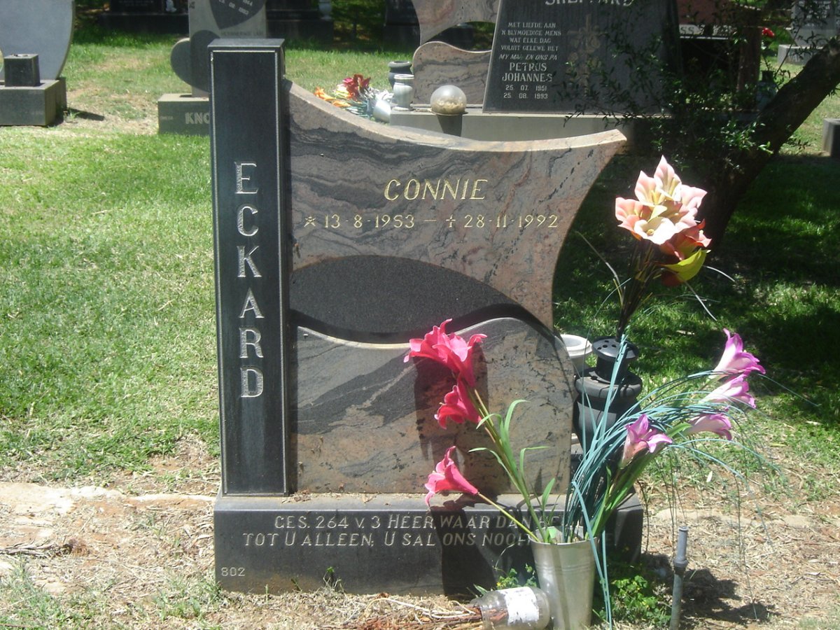 ECKARD Connie 1953-1992