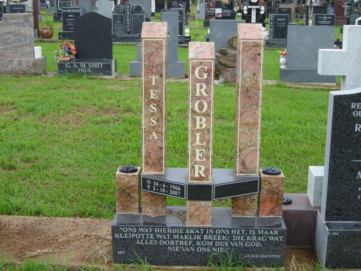 GROBLER Tessa 1966-2007