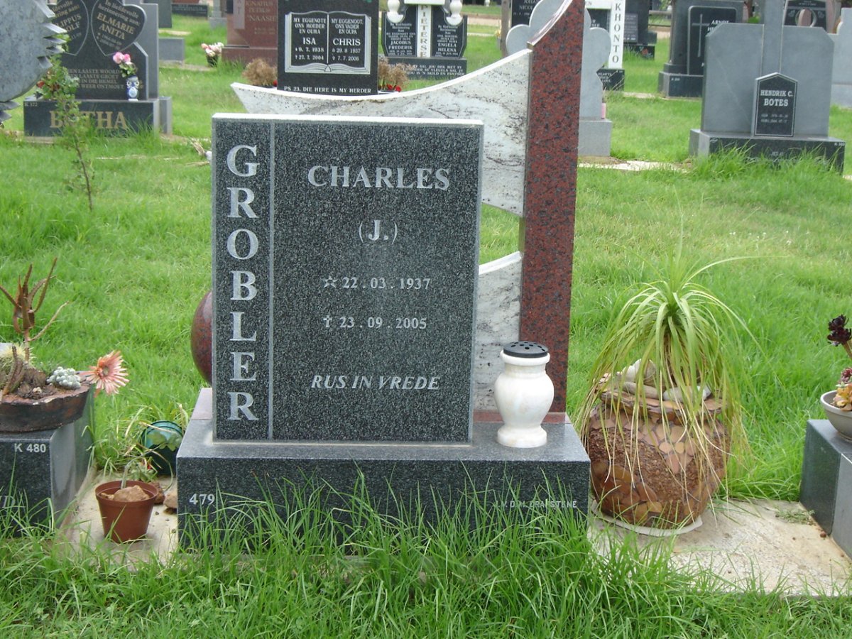 GROBLER Charles  J. 1937-2005