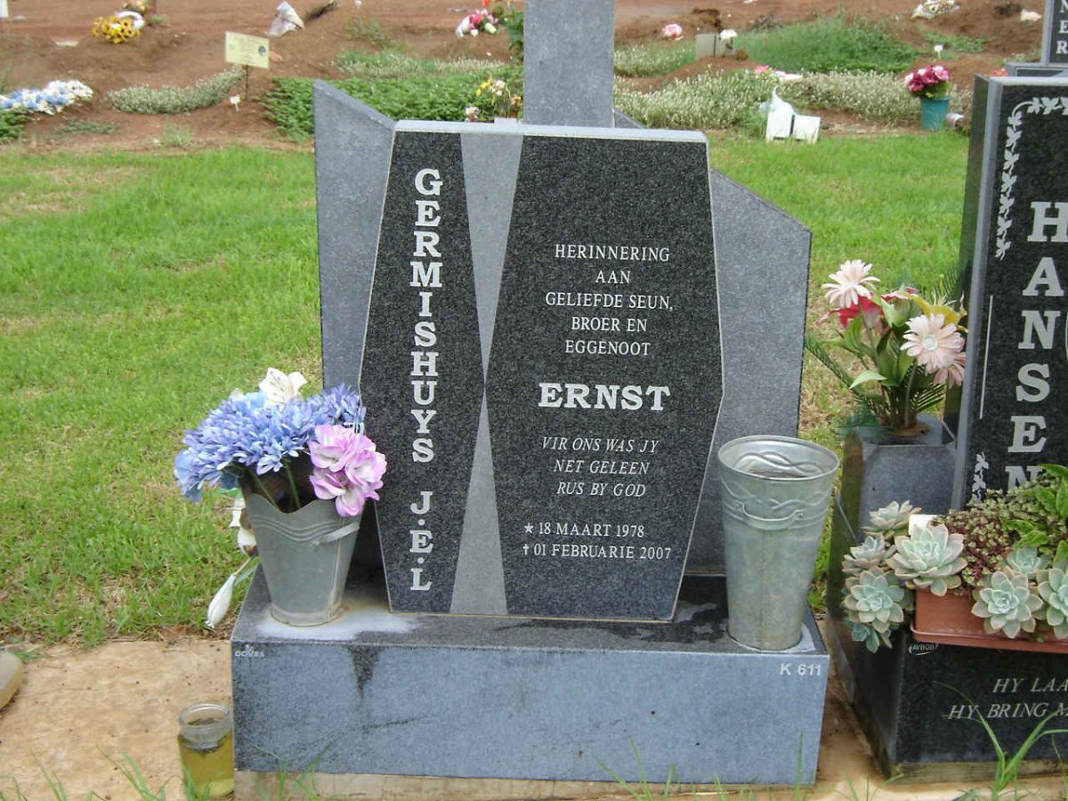GERMISHUYS J.E.L. 1978-2007