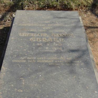 GERBER Michael Daniel 1958-1976