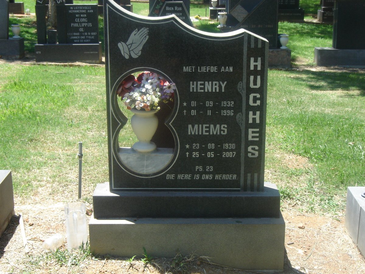HUGHES Henry 1932-1996 &amp; Miems 1930-2007