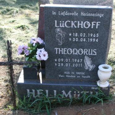 HELLMUTH Luckhoff 1965-1994 :: HELLMUTH Theodorus 1967-2011