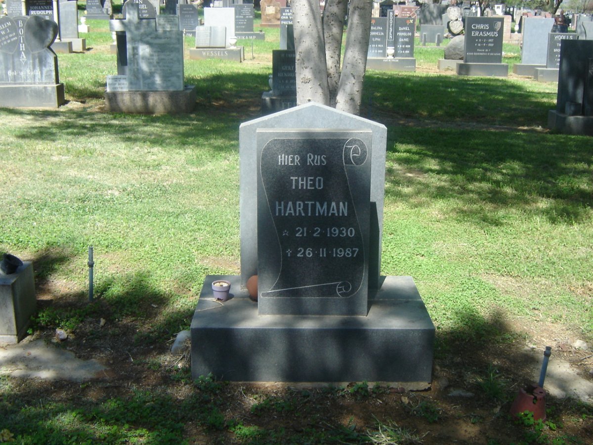 HARTMAN Theo 1930-1987