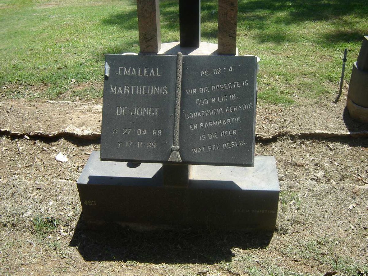JONGE Emaleal Martheunis, de 1969-1989