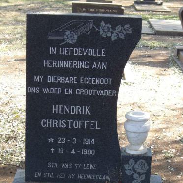 JANSEN Hendrik Christoffel 1914-1980