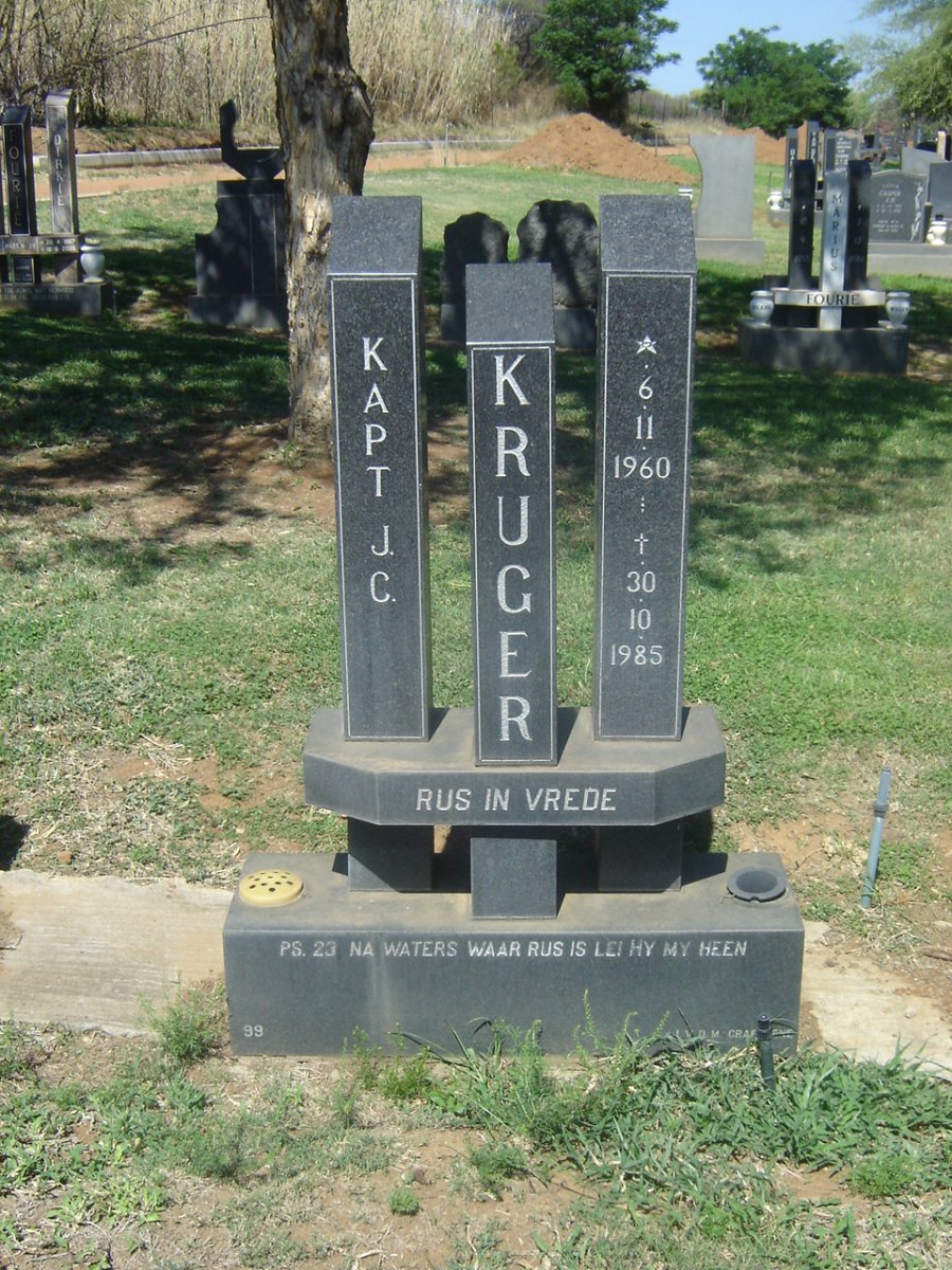 KRUGER J.C. 1960-1985