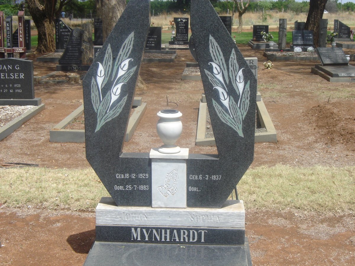 MYNHARDT Johan 1929-1983 &amp; Sophia 1937-