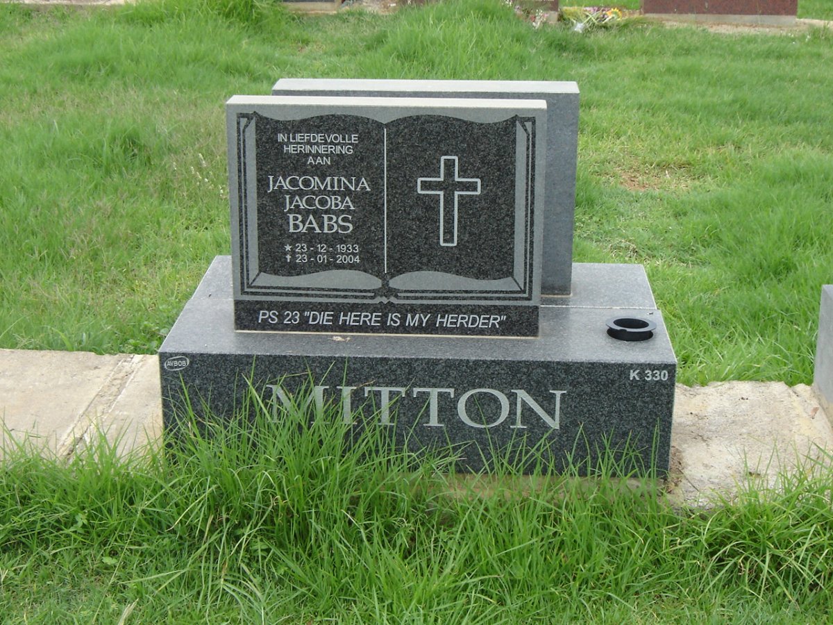 MITTON Jacomina Jacoba 1933-2004