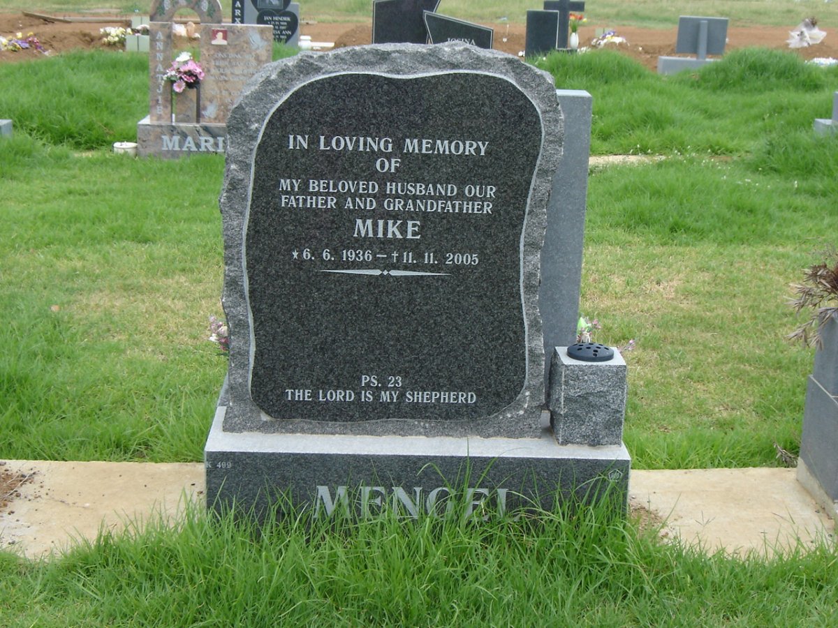 MENGEL Mike 1936-2005