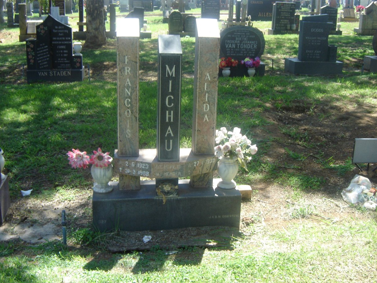MICHAU Francois 1923-1988 &amp; Alida 1930-