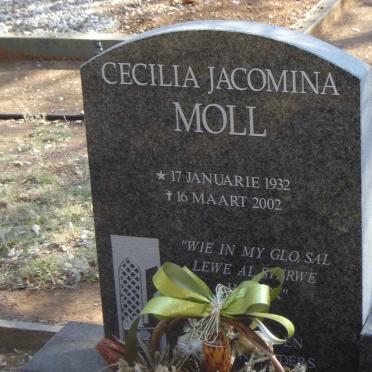 MOLL Cecilia Jacomina 1932-2002