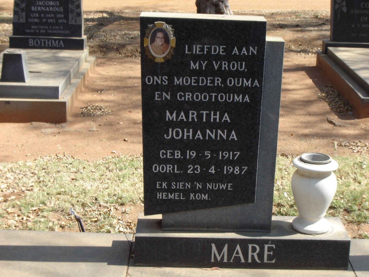 MARE Martha Johanna