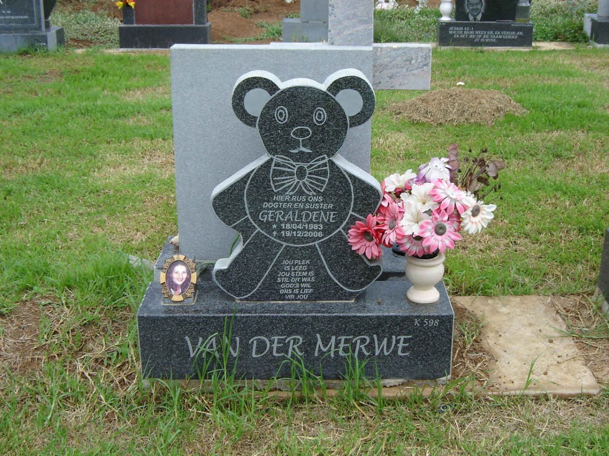 MERWE Geraldene, van der 1983-2006