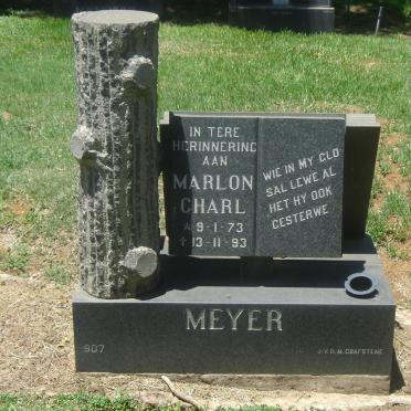 MEYER Marlon Charl 1973-1993