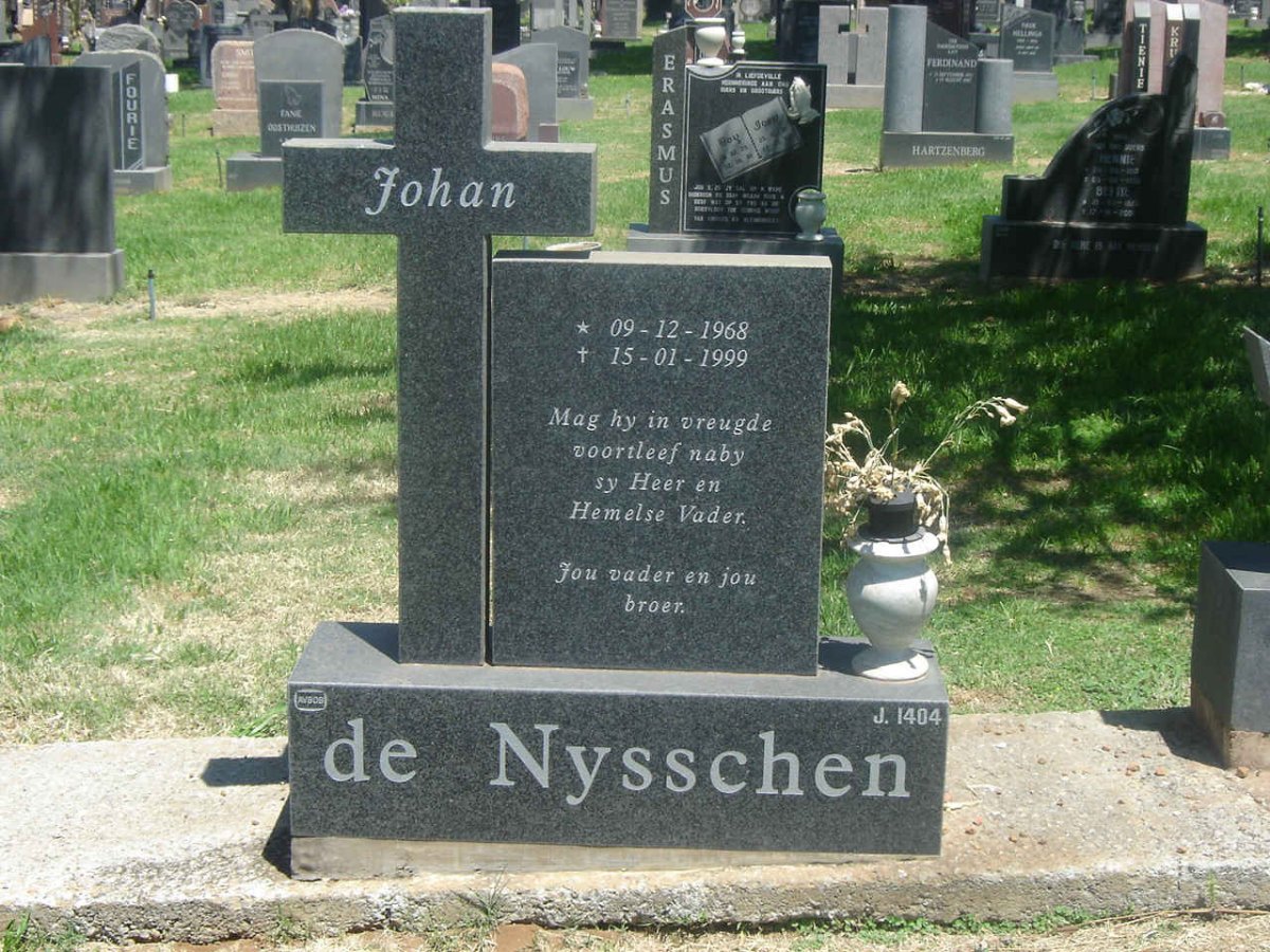 NYSSCHEN Johan, de 1968-1999